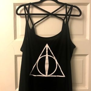 Harry Potter Deathly Hallows Tank Top